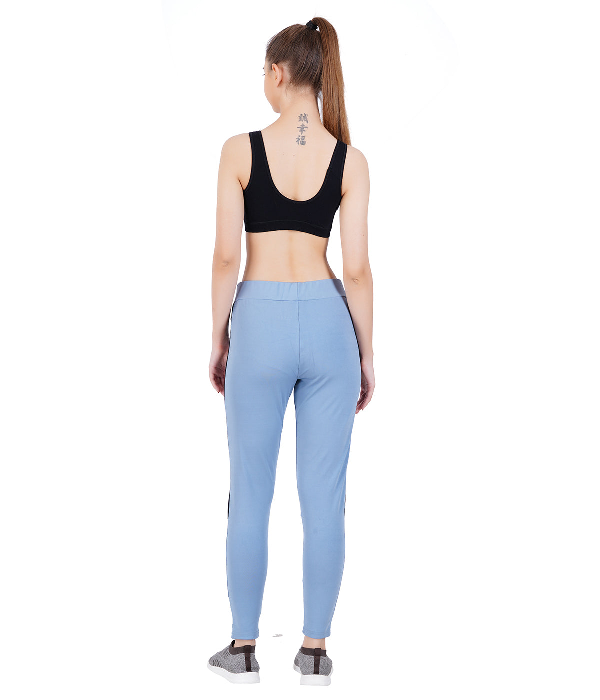 Womens MyFit Athleisure| Slim Fit | All Day Bottoms- Sky Blue
