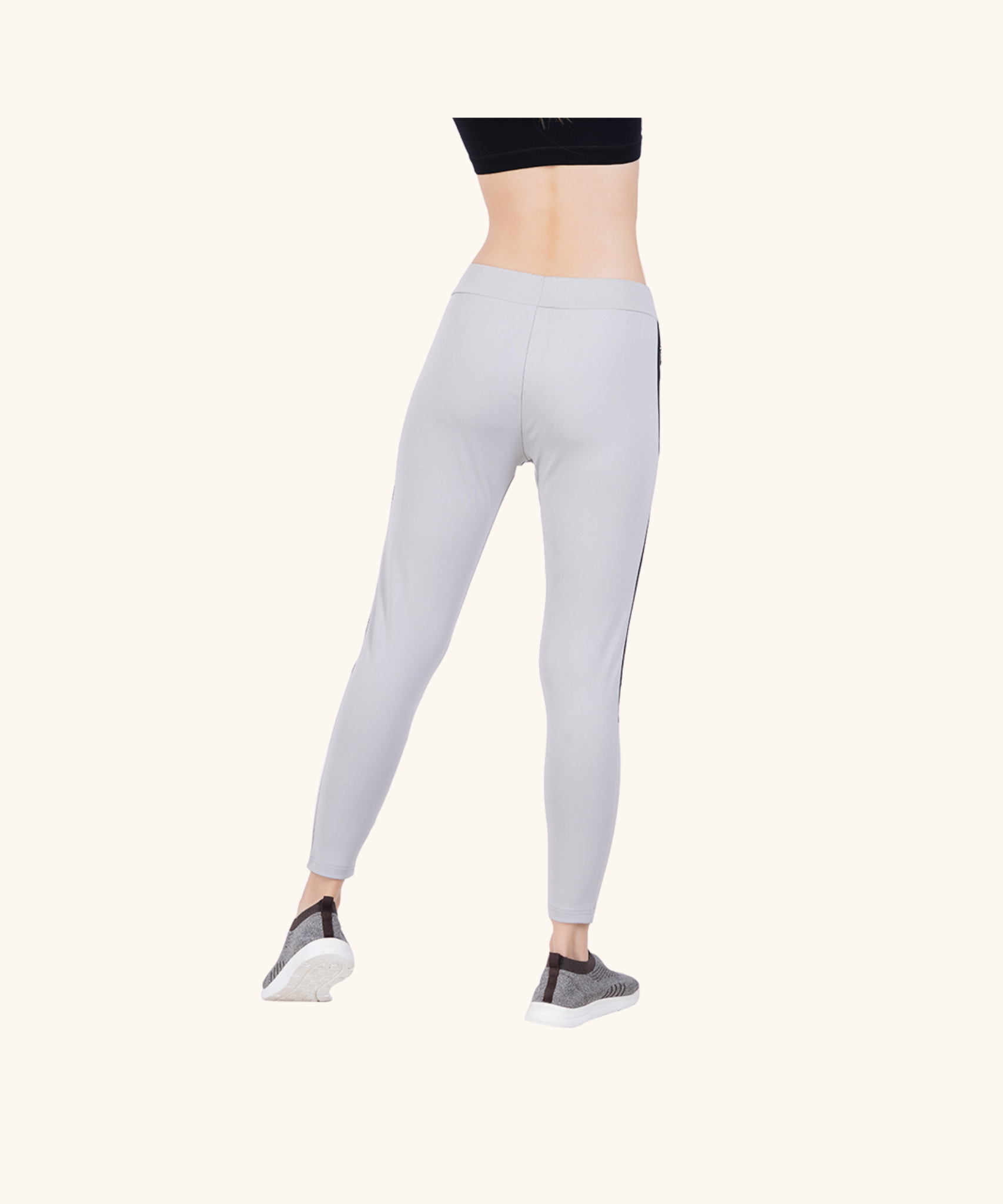 Womens MyFit Athleisure| Slim Fit | All Day Bottoms- Grey