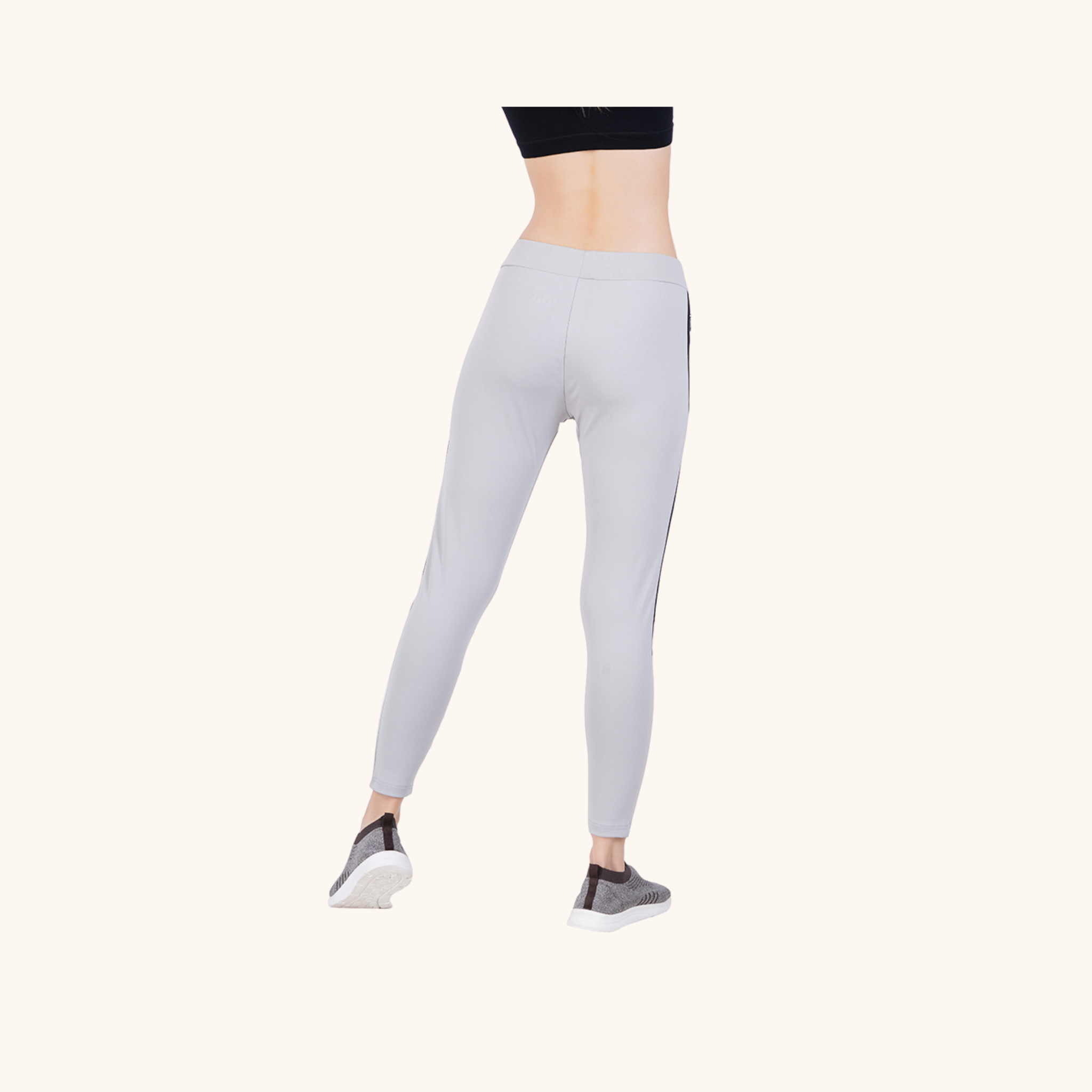 Womens MyFit Athleisure| Slim Fit | All Day Bottoms- Grey