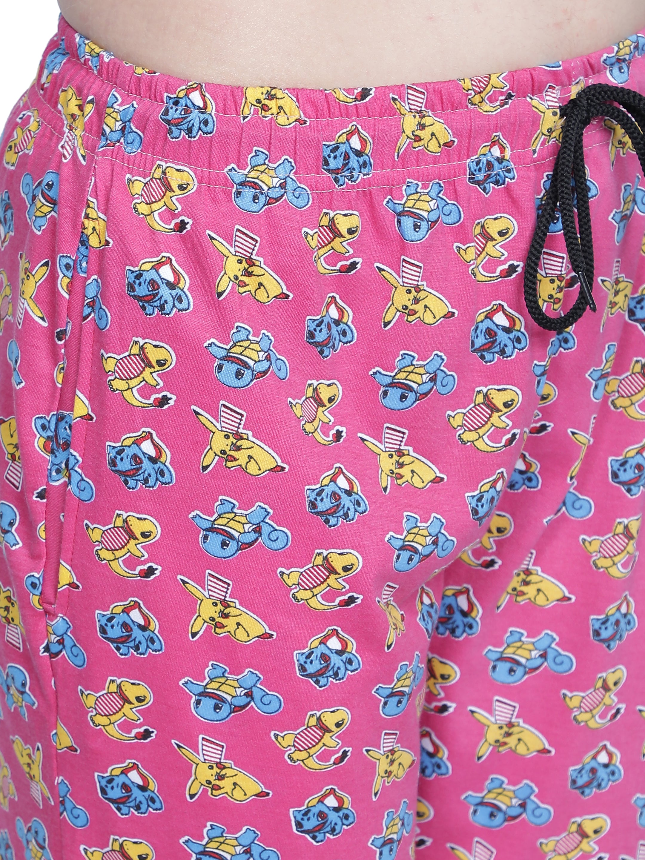 Women's Pink Dino Pyjama - Adventurous & Comfortable Loungewear