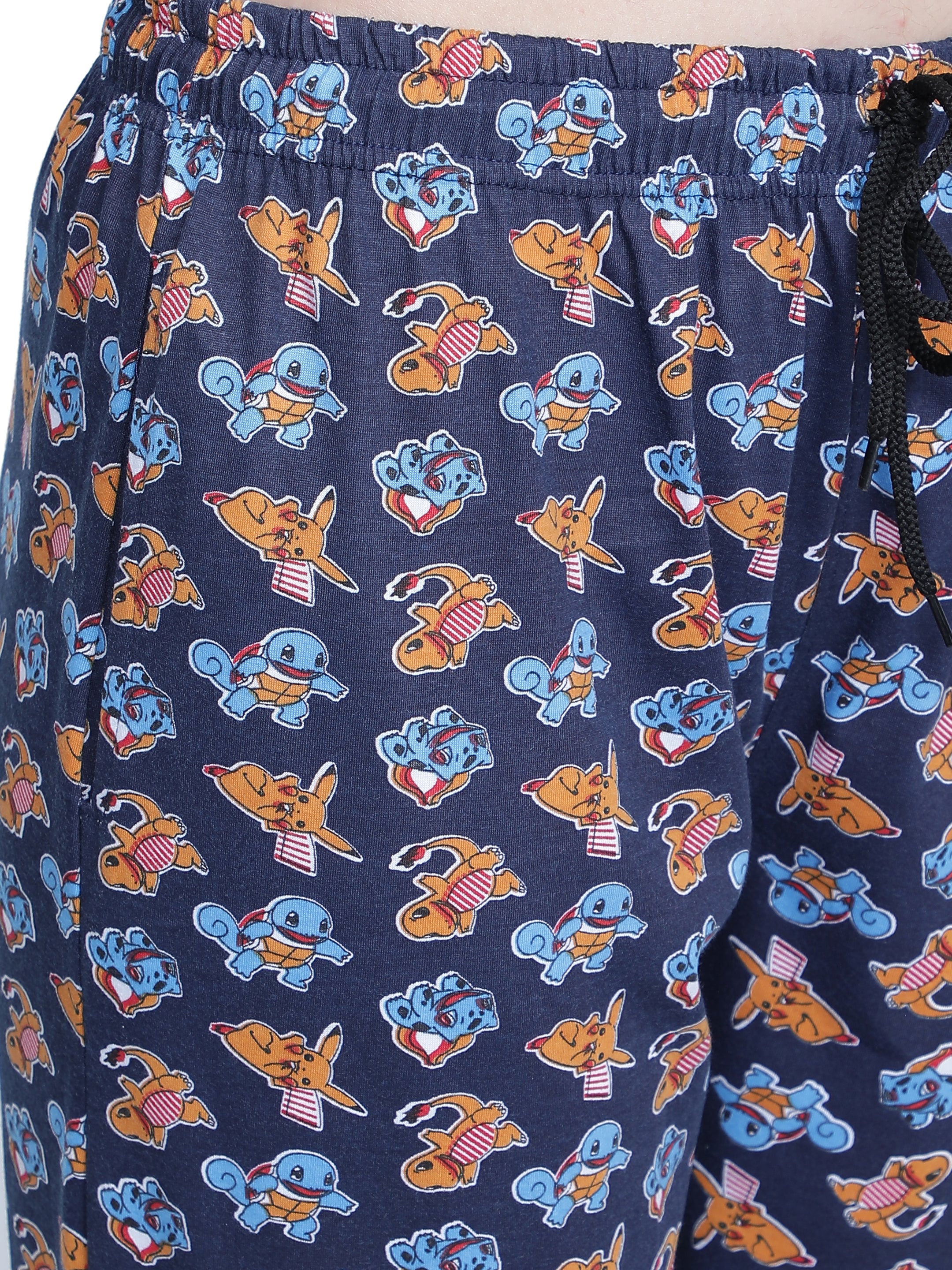 Women's Navy Dino Pyjama - Playful & Comfortable Loungewear