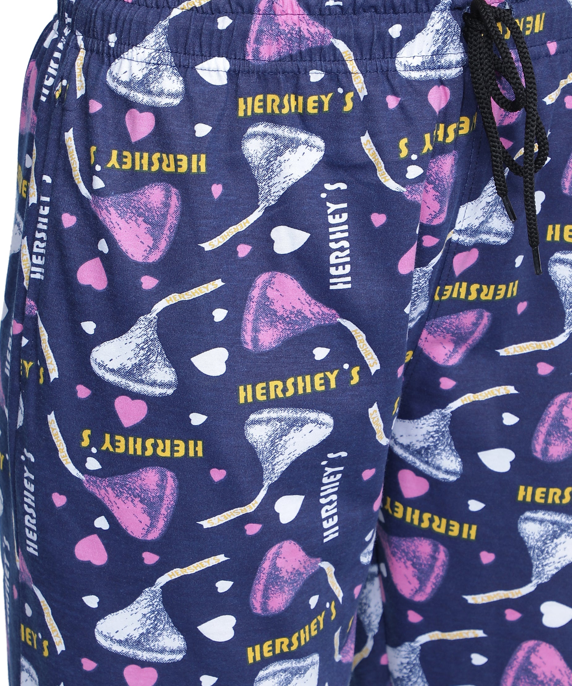 Women's Navy Hershey Pyjama - Sweet & Comfortable Loungewear
