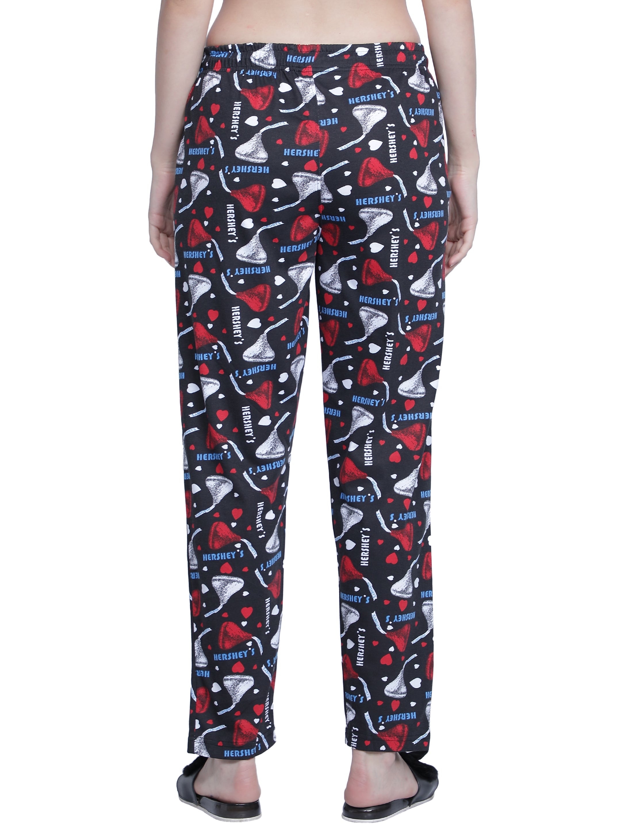 Women's Black Hershey Pyjama - Sweet & Comfortable Loungewear