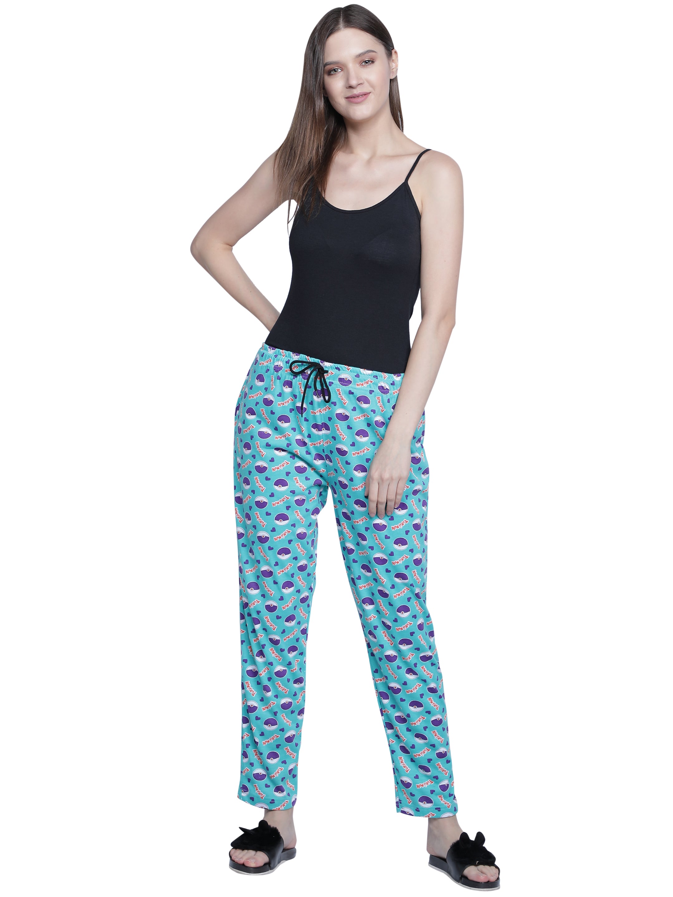Women's Aqua Pokemon Pyjama - Playful & Comfortable Loungewear