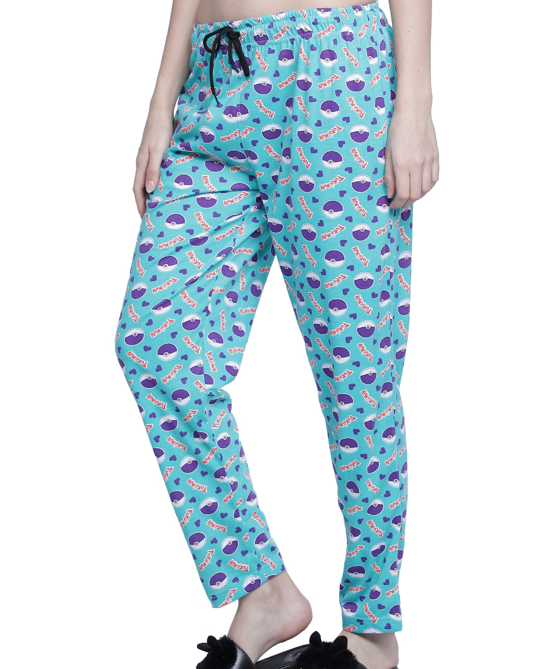 Women's Aqua Pokemon Pyjama - Playful & Comfortable Loungewear