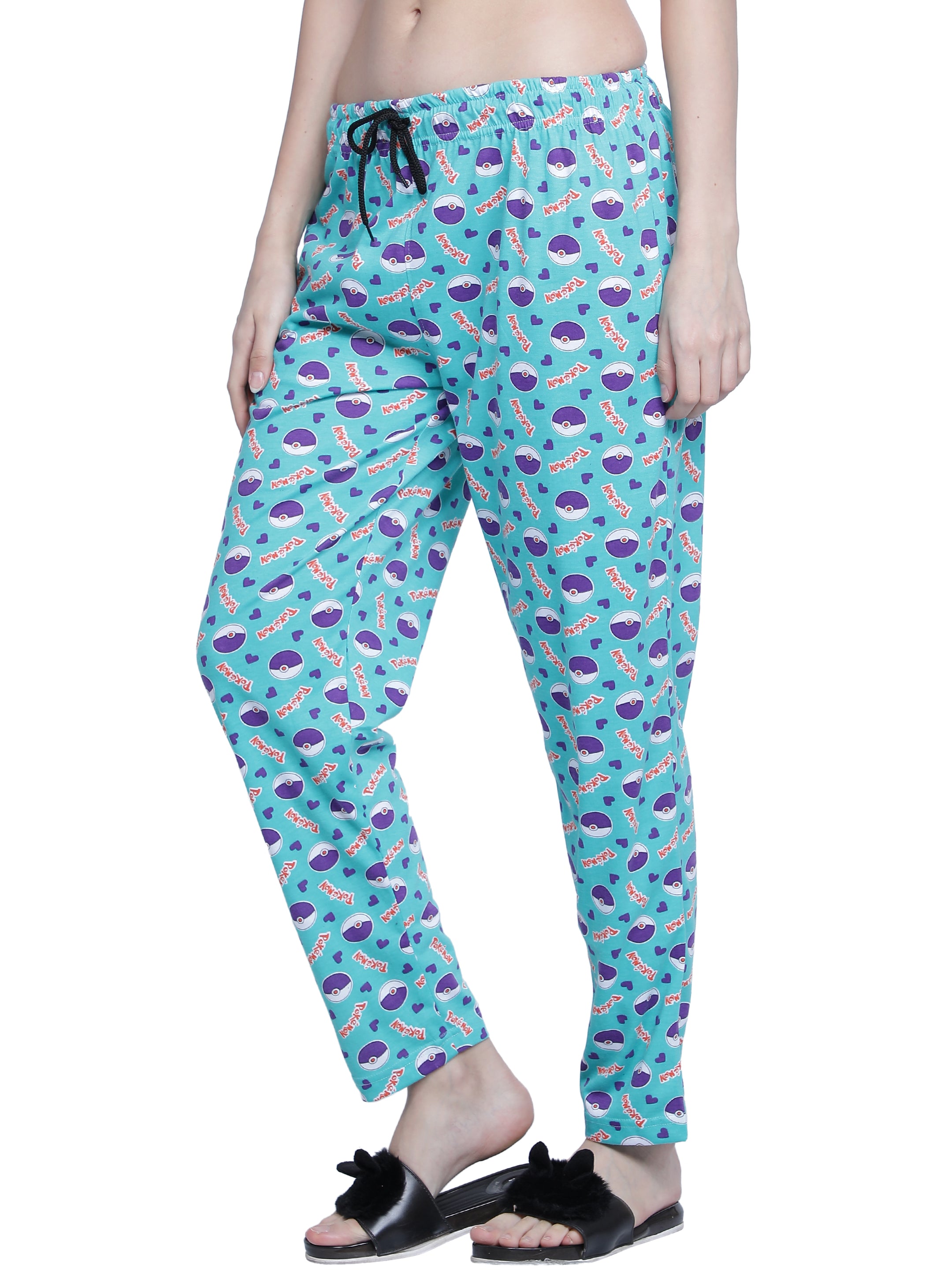 Women's Aqua Pokemon Pyjama - Playful & Comfortable Loungewear