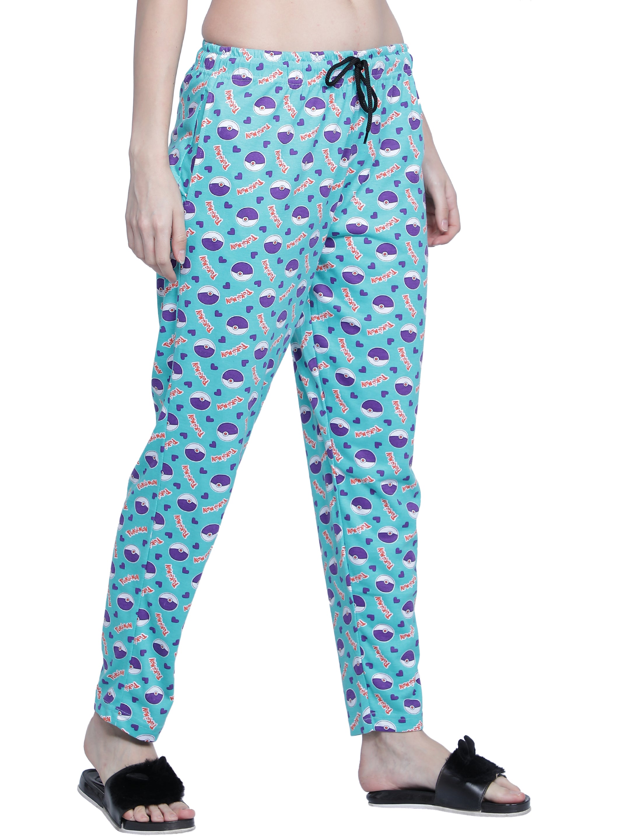 Women's Aqua Pokemon Pyjama - Playful & Comfortable Loungewear