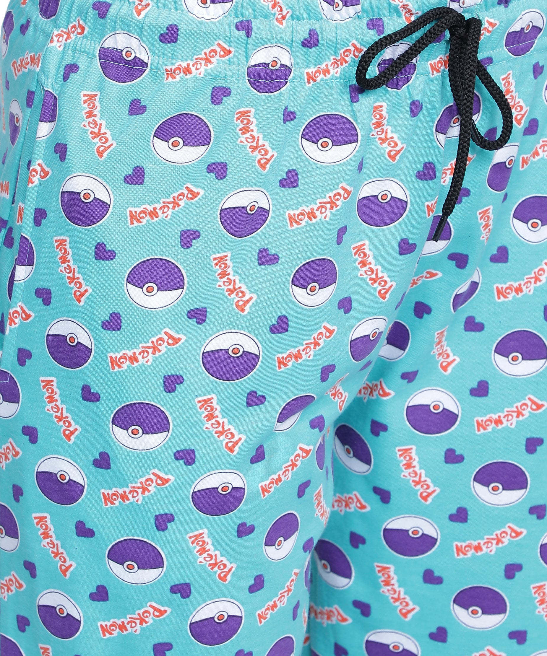 Women's Aqua Pokemon Pyjama - Playful & Comfortable Loungewear