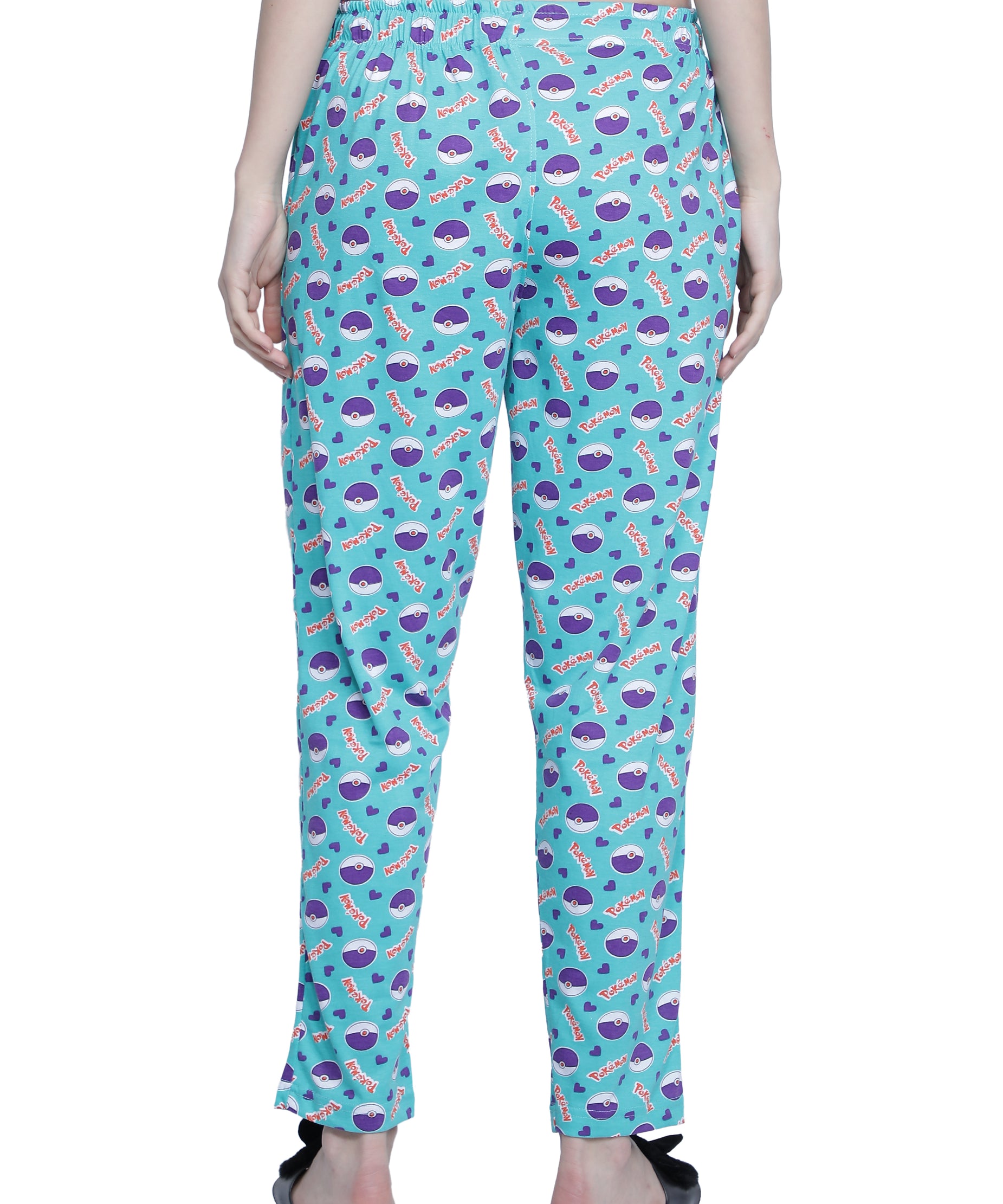 Women's Aqua Pokemon Pyjama - Playful & Comfortable Loungewear