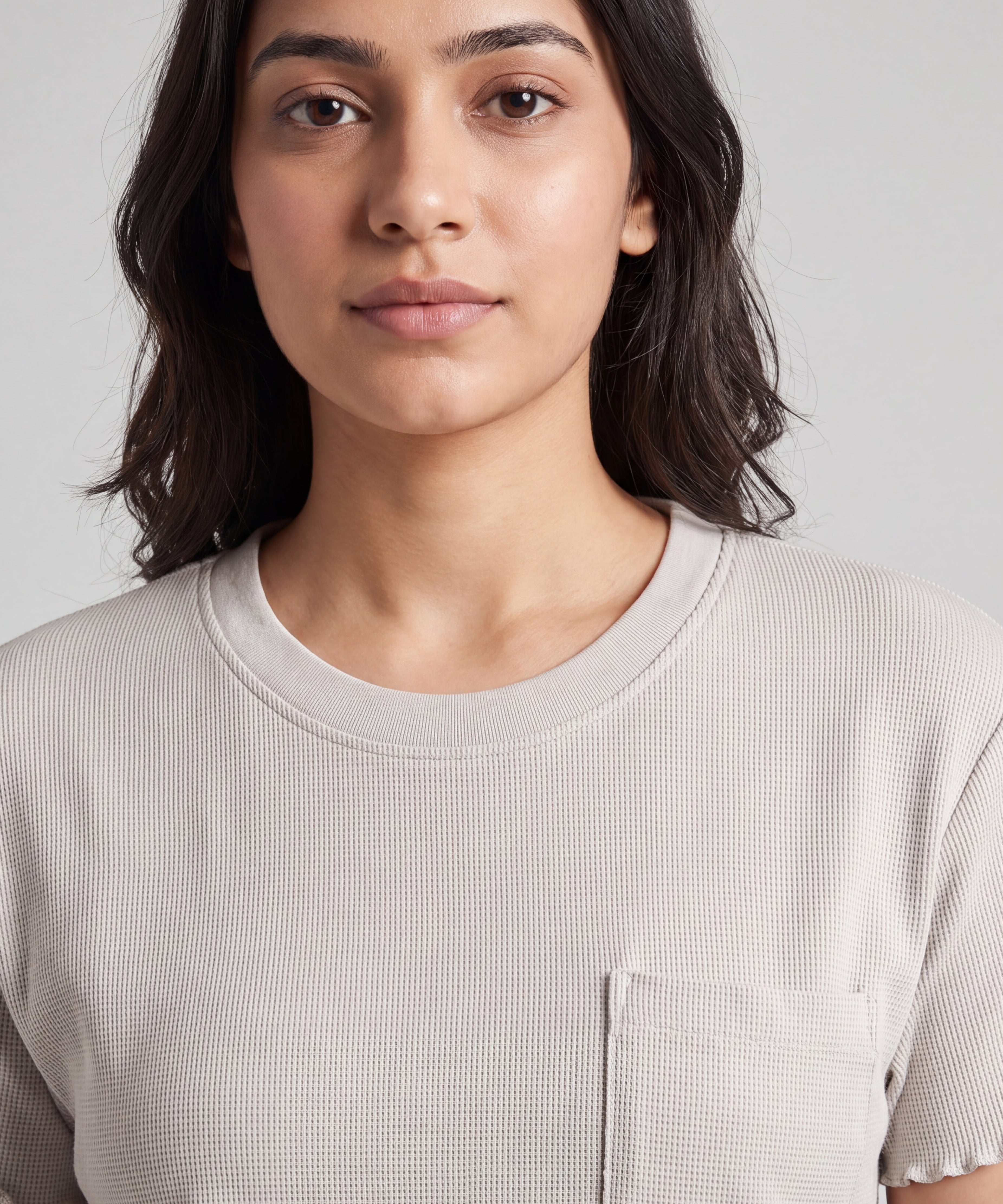 Women’s Premium Waffle Loungewear Set - Grey