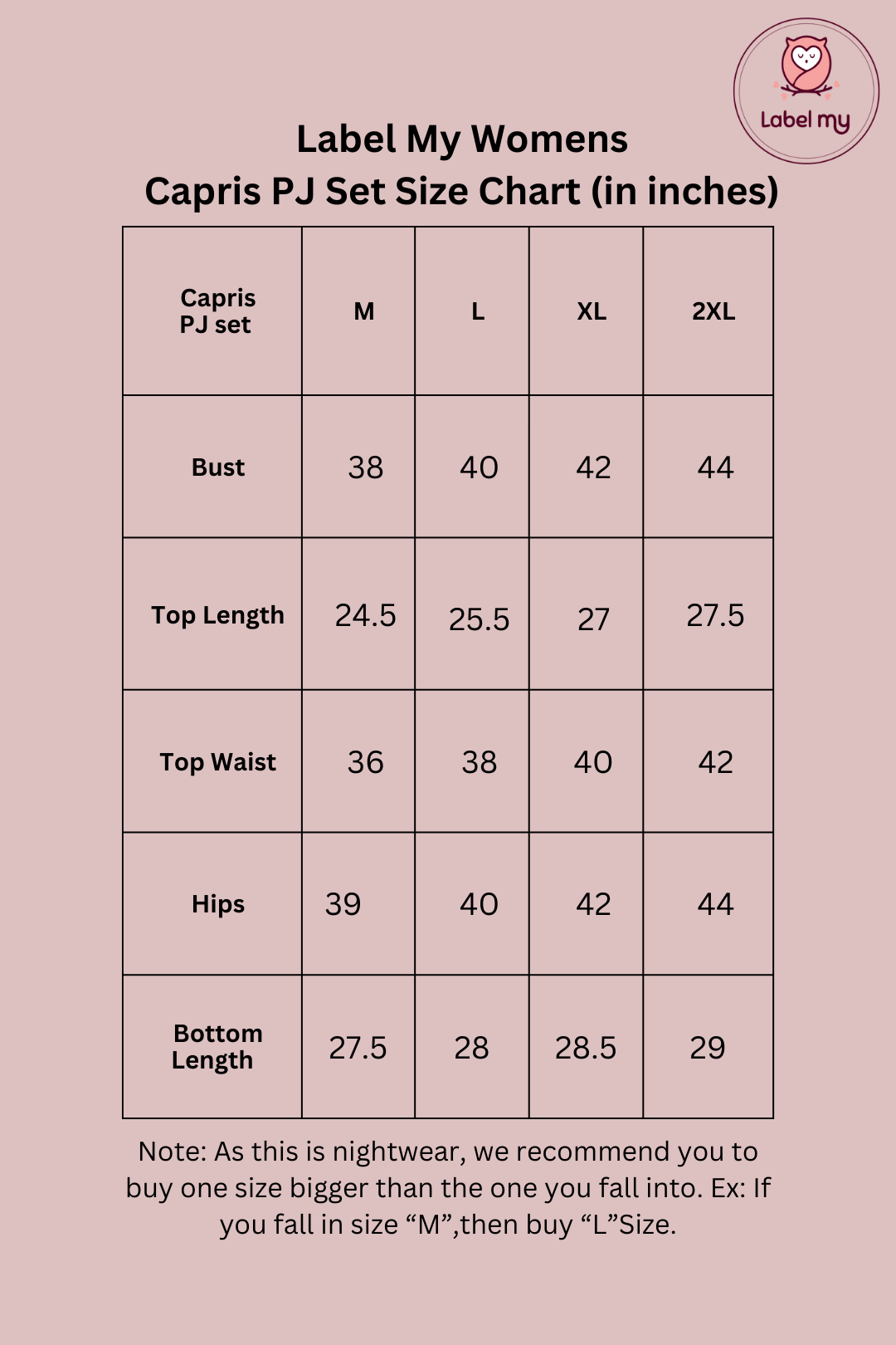 Unicorn printed Womens Nightwear Capri Set