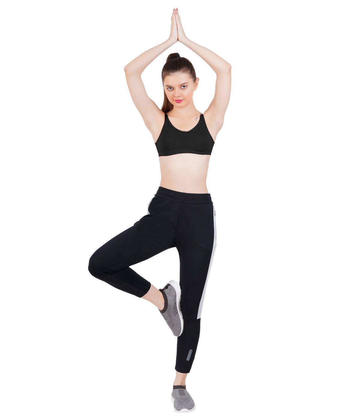 Womens MyFit Athleisure| Slim Fit | All Day Bottoms- Black